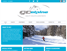 Tablet Screenshot of go-alpine.co.uk